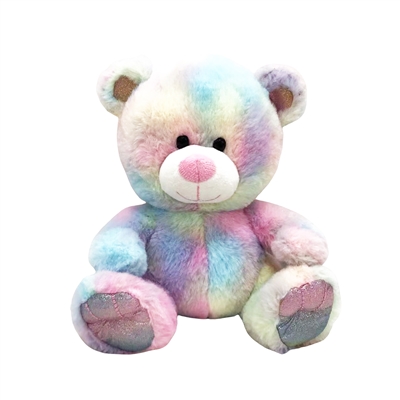 9" TIE DYE BEAR (1)