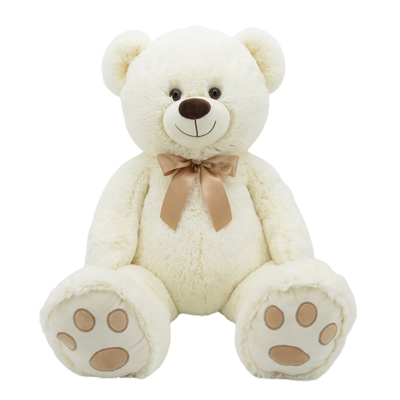 36" CREAM GIANT CLASSIC TEDDY BEAR