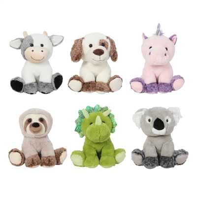 10.5" TIBBLES  ANIMAL ASSORTMENT (6)<b class='icon-coming-soon'></b>