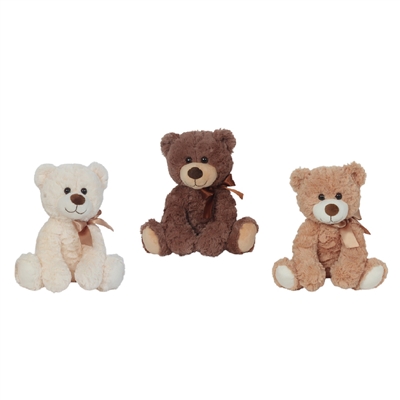 10" BUTTONS TEDDY BEAR (3)