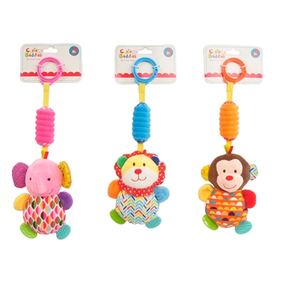 12" BABY WIND BELLS W/TEETHERS & HEADER CARD 0+M (3)<b class='icon-new-product'></b>