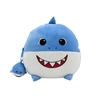 12" SHARK SMOOCHY PALS BACKPACK WITH KEYCHAIN