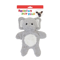 "12"" ELEPHANT PLUSH PET TOY       INCLUDING CRINKLE PAPER AND SQUEAKER WITH BACK CARD"