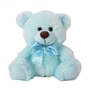 6" BLUE BEAR WITH RIBBON (1)