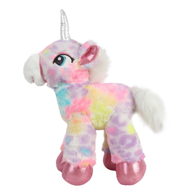 11" PASTEL STANDING COLORFUL UNICORN (1)