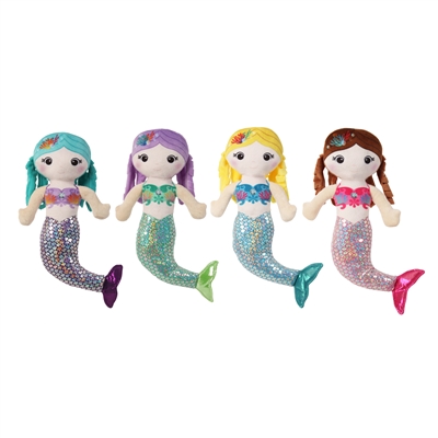 12" JEWEL MERMAID DOLL (4)