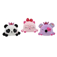8.5â€ x 13"Valentine Smoochy Cutie Pie Set-Cat/Koala/Panda(3)