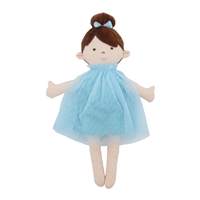 12.5" KIRA SWEET SNUGGIE DOLL-BLUE