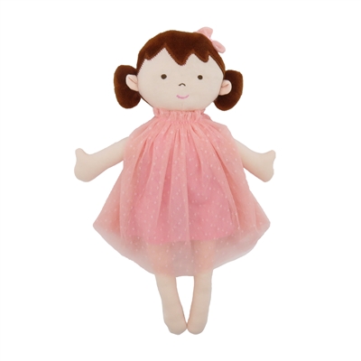 12.5" ALLA SWEET SNUGGIE DOLL-PINK