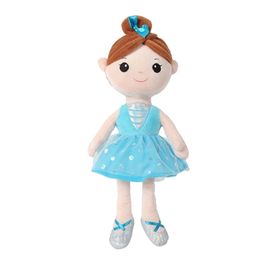 16" KAREN TURQUOISE BALLERINA DOLL (1)