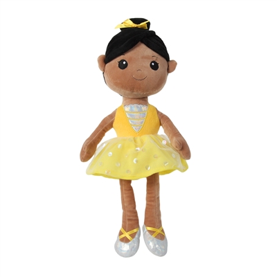 16" KAREN YELLOW BALLERINA DOLL (1)