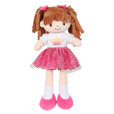 14" WHITE BIRTHDAY PRINCESS DOLL