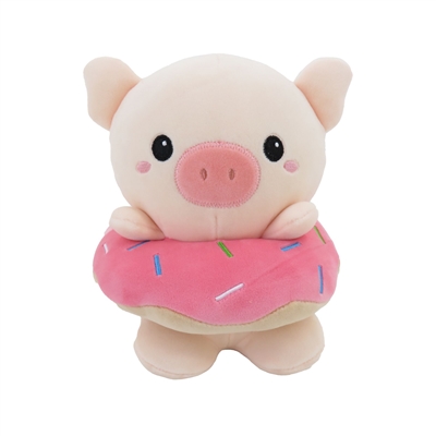 15" PIG WITH DONUT FLOATY