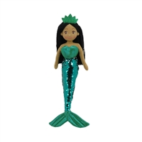 18" JADE MERMAID W/REVERSIBLE SEQUIN TAIL (1)