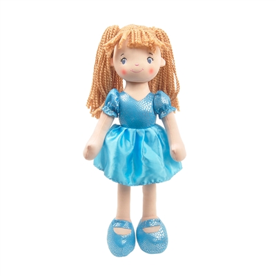 18" BLUE ADDY DOLL