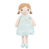 13.5" MINT BLUE EMILY BABY DOLL