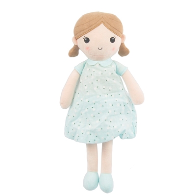 13.5" MINT BLUE EMILY BABY DOLL
