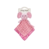 12.5" x 12.5"  SNUGGLY SUPER SOFT SECURITY BLANKET PINK ELEP