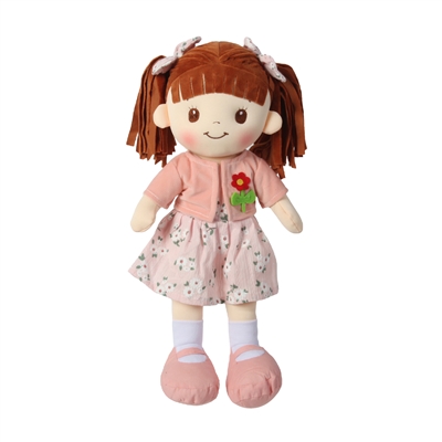 16" LITTLE SWEET HEARTS PEACH DOLL (1)