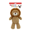 "12"" LION PLUSH PET TOY       INCLUDING CRINKLE PAPER AND SQUEAKER WITH BACK CARD"