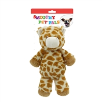 "12"" GIRAFFE PLUSH PET TOY       INCLUDING CRINKLE PAPER AND SQUEAKER WITH BACK CARD"