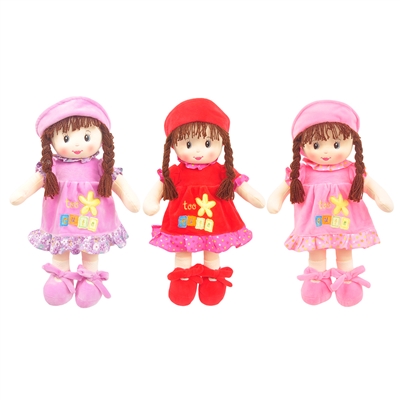 18" NIDIA SWEET CAKES RAG DOLL (3)