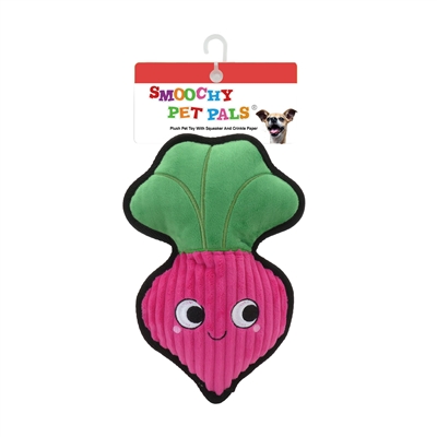 11" DURABLE RADISH PET TOY