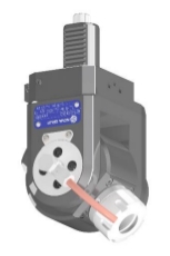 VDI 30, Variable Angle Tool Holder, Sauter DIN 5482 Coupling, With Internal Cooling, ER25