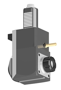 VDI 40, Angular Tool Holder, Sauter DIN 5480 Coupling, With Internal Cooling, ER25