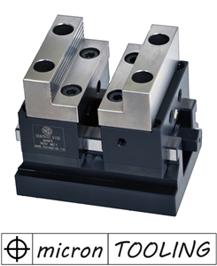 Self-centering Mechanical Precision Vise for CNC Milling Machines