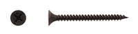 Muro - Drywall Screws, 6 x 1-1/4" Fine Thread, Bugle Head, Phillips Drive, Black Phosphate
