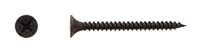 Muro - Drywall Screws, 6 x 1-5/8" Fine Thread, Bugle Head, Phillips Drive, Black Phosphate