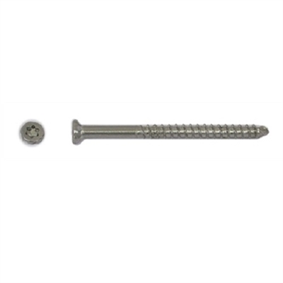 Muro - Ejector Screws, 10 x 1 1/2" Coarse Thread, Trim Head, #2 Square, 305 Stainless Steel Coating