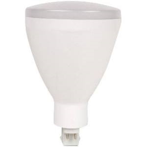 Plusrite LED18PL/V/185L/4P/840/IF 18W vertical LED PL lamp, 4000K cool white, 4-pin G24q/GX24q base