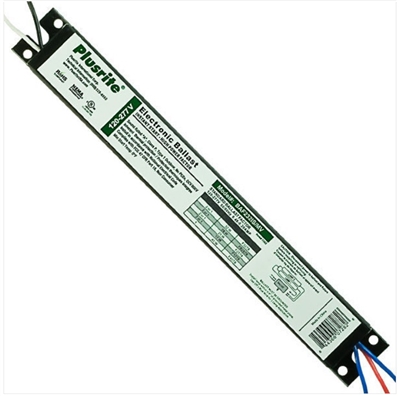 Plusrite 7282 T8 electronic ballast for 2 F32T8 fluorescent lamps, 120/277V