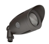 NaturaLED 9798 CCT3 Bronze 10-/15-/20 W Selectable Wattage Bullet Floodlight with 30/40/50 K Color Temperature, Knuckle Mount