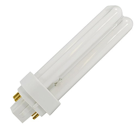13 Watt 4-Pin Twin Tube 841 Color Temperature Plugin CFL Lamp