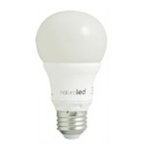 NaturaLED LED9A19/EC/81L/930 9 Watt LED A19 Bulb Dimmable Lamp 4586 3000K