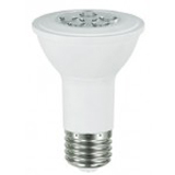 NaturaLED LHO-7.5PAR20/54L/FL/30K 5787 7.5 Watt PAR20 LED High Efficiency Dimmable Flood Lamp 3000K