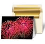 Lenticular Personalized 3D Greeting Cards Image with Fireworks