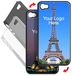 Lenticular iPhone Case Eiffel Tower Paris Night and Day Flip