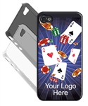 3D Lenticular iPhone Case Las Vegas Casino Cards 3d
