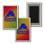Lenticular Magnet in Acrylic Frame Red Yellow Blue Color changing