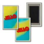 Lenticular Magnet Acrylic Frame Yellow Blue Green  color changing with