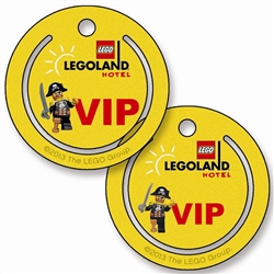 Lenticular Paper Clip - Legoland VIP - Custom Design