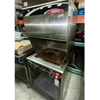 Griddle with Hood and Stand