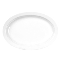 Melamine White Oval Platters