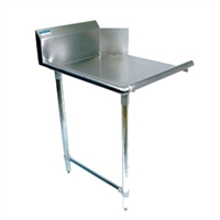 48" Clean Dish Table - Left