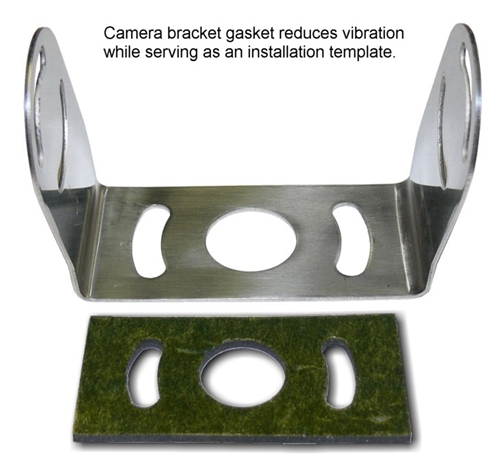 RVSB004 - STAINLESS STEEL CAMERA BRACKET WITH RUBBER GASKET