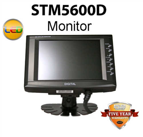 COMMERCIAL DUTY 5.6" MONITOR REAR VIEW  STM5600DM